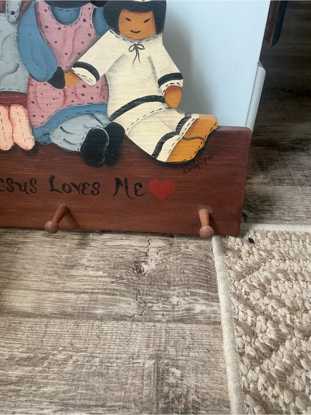 Handmade decorative wooden